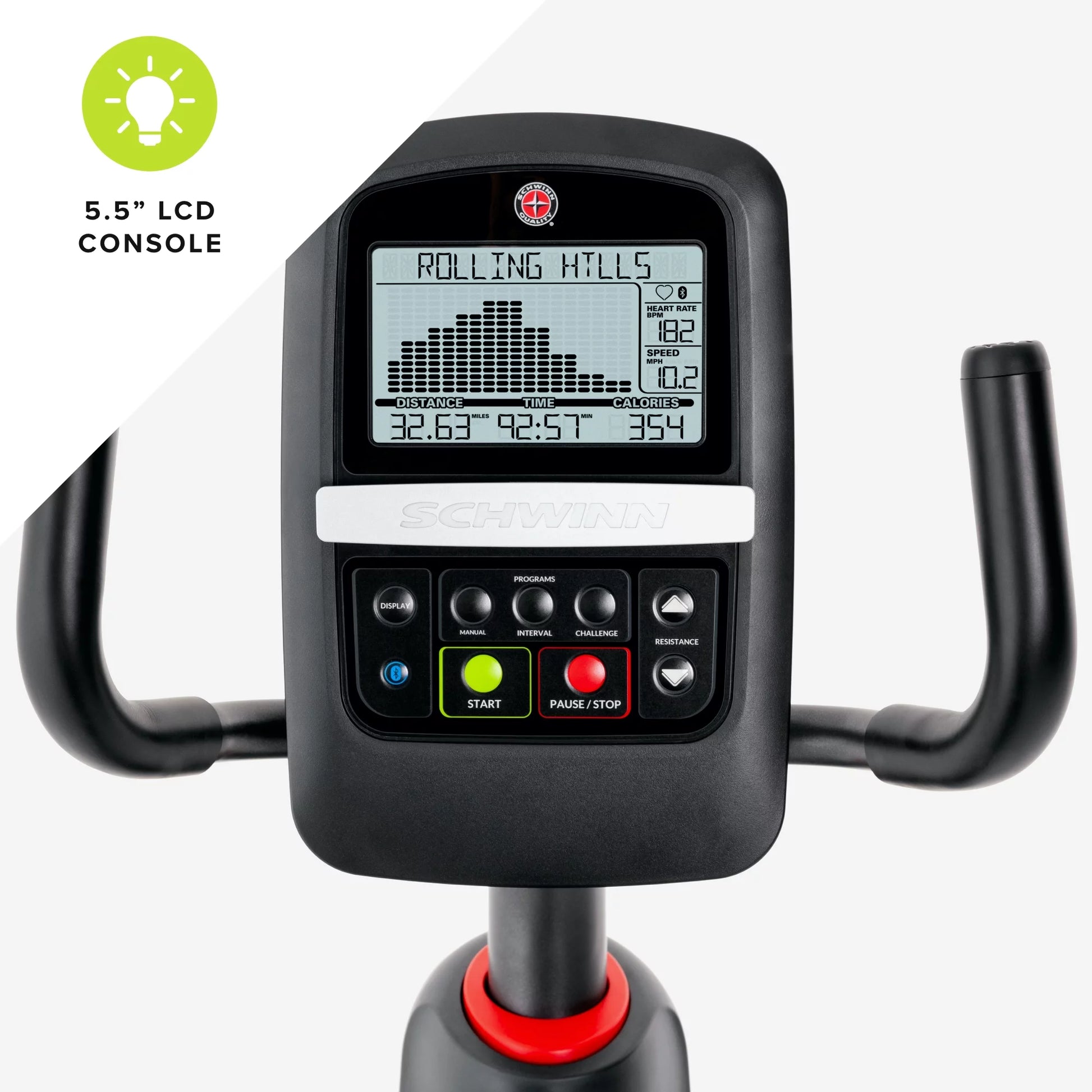 Bicicleta Reclinable De Ejercicio 230 Con Compatibilidad Explore the World Y Zwift